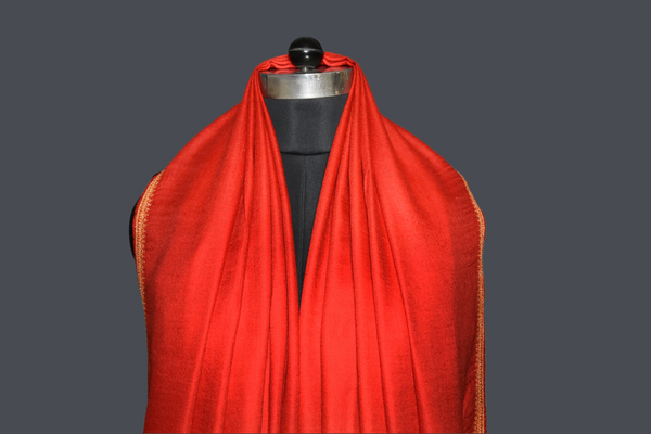 kashmiri pashmina tilla work shawl 40x80 inch