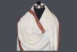 Hand embroidered pashmina shawl 40X80 inch paldar