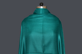 embroidered pashmina paldar shawl 40X80 inch green