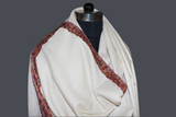 Hand embroidered pashmina shawl 40X80 inch paldar