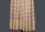 Fine wool Embroidered shawl 40'x80'