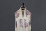 Pashmina hand embroidered shawl 40x80 inch
