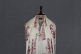 Pashmina hand embroidered shawl 40x80 inch