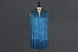 Fine wool Embroidered shawl 40"x80"