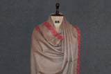 Fine wool Embroidered shawl 40"x80"