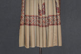 Fine wool Embroidered shawl 40"x80"