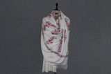 Pashmina hand embroidered shawl 40x80 inch