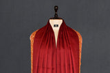 Fine wool Embroidered shawl 40"x80"