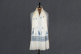 Fine wool Embroidered shawl 40"x80"