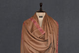 Fine wool Embroidered shawl 40"x80"