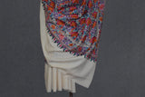 Pashmina hand embroidered shawl 40x80 inch
