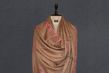 Fine wool Embroidered shawl 40"x80"