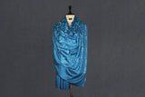 Fine wool Embroidered shawl 40"x80"
