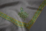 Pashmina hand embroidered shawl 40x80 inch