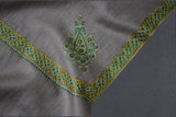 Pashmina hand embroidered shawl 40x80 inch