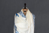 Fine wool Embroidered shawl 40"x80"