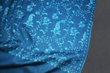 Fine wool Embroidered shawl 40"x80"