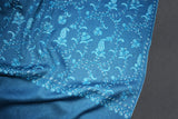 Fine wool Embroidered shawl 40"x80"