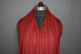 Embroidered fine wool stole 28x80 inch