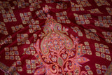 embroidered pashmina designdar shawl 40X80 inch