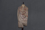 Pashmina hand embroidered shawl designdar 40x80 inch