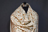 Fine wool Embroidered shawl 40x80 inch