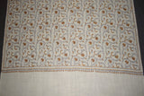 Fine wool Embroidered shawl 40x80 inch