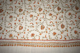 Fine wool Embroidered shawl 40x80 inch