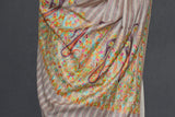 Pashmina hand embroidered shawl 40x80 inch