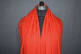 Embroidered fine wool stole 28x80 inch