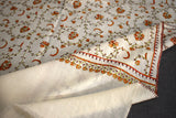 Fine wool Embroidered shawl 40x80 inch