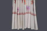Fine wool Embroidered boti shawl 40'x80'