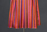Hand woven pashmina stripe shawl 40x80 inch NOOR