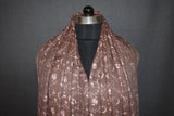 Fine wool Embroidered shawl 40x80 inch