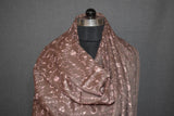 Fine wool Embroidered shawl 40x80 inch