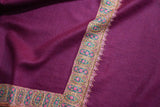 Pashmina hand embroidered shawl 40X80 inch