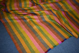 Hand woven pashmina stripe shawl 40x80 inch KOOR