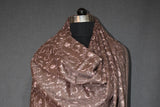 Fine wool Embroidered shawl 40x80 inch