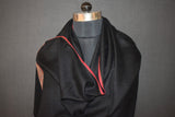 Antique pashmina stole black