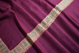 Pashmina hand embroidered shawl 40X80 inch