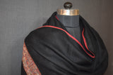 Antique pashmina stole black