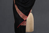 Antique pashmina stole black