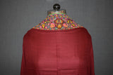Pashmina embroidered stole 28x80 inch
