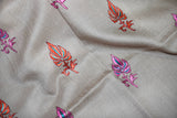 Fine wool Embroidered boti shawl 40'x80'