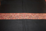 Antique pashmina stole black