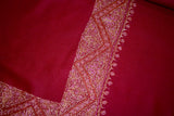 Fine wool Embroidered shawl 40x80 inch