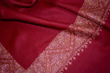 Fine wool Embroidered shawl 40x80 inch