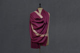 Pashmina hand embroidered shawl 40X80 inch