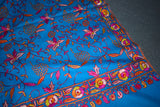 Pashmina hand embroidered shawl jall 40x80 inch