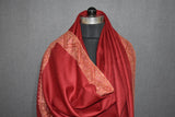 Fine wool Embroidered shawl 40x80 inch